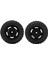 2 Adet/takım 55MM Metal Jant Lastik Seti Axıal SCX24 1/24 Rc Araba Jantı Ka Lastiksiyah (Yurt Dışından) 1