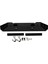 Alüminyum Alaşımlı Rc Arka Tampon Yedek Aksesuarları Rgt 136100 1/10 Rc Crawlerblack 680025BL'YE Uygun (Yurt Dışından) 2