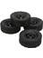 4WD Ka Lastikler Alüminyum Alaşım Jant Hub Için Wpl C14 C24 B14 B24 B16 B36 1/16 Rc Araba Yükseltme Partblack (Yurt Dışından) 4