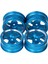 4 Adet Rc Alüminyum Alaşımlı Jant Göbekleri MN86 1/12 Rc Tırmanıcı Yükseltme Aksesuarları Mavi (Yurt Dışından) 1