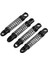 Wpl D12 1/10 Rc Araba Yükseltme Parçaları Için 4 Set Metal Ön Arka Amortisör Sönümleyicisisiyah (Yurt Dışından) 3