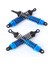 80MM Rc Araba Ön ve Arka Amortisörler Aksesuarı Rgt 136100 1/10 Mavi 68126B (Yurt Dışından) 5