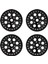 4 Adet 1.9 Inç Rc Metal Beadlock 8 Yuvarlak Delik Jant Göbekleri Axial SCX10 90046 Rc 1/10 Carblack (Yurt Dışından) 1