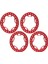 4 Adet Tekerlek Dış Beadlock Yüzük 1.9 Inç Yedek Tekerlek Beadlock Yüzükler 1/10 Rc Arabalar Için Kırmızı (Yurt Dışından) 3