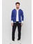 Erkek Slim Fit Dar Kalıp Kapüşonlu Detaylı Kot Gömlek 1