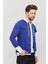 Erkek Slim Fit Dar Kalıp Kapüşonlu Detaylı Kot Gömlek 5