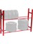 2 Katlı Rc Lastik Alüminyum Alaşımlı Raf 1.9 In Tekerlek Lastik Depolama Rafı SCX10 90046 D90 1/10 Model Paletli Carred (Yurt Dışından) 5