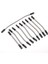 10 Adet Paslanmaz Çelik Bağlantı Çubuğu Axial Wraith 90018 / 90020 / 90031 / 90045 / 90056 1/10 Rc Arabaya Uygundur (Yurt Dışından) 2