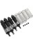 4 Adet Alüminyum Ön ve Arka Rc Amortisör Losi Lasernut U4 Mukavemetli 1/10 Off Road Carsblack (Yurt Dışından) 2