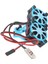 Çift Soğutma Fanı Ayarlanabilir Motor Radyatörü Için Yedek Parça Yükseltme Trx4 1/10 Rc Carblue (Yurt Dışından) 3