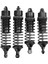 4 Adet Alüminyum Ön ve Arka Rc Amortisör Losi Lasernut U4 Mukavemetli 1/10 Off Road Carsblack (Yurt Dışından) 5