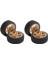4 Adet Rc Tekerlekler ve Lastikler Seti Alüminyum Wheelhub Lastik Lastik Için Hsp 94122 94123 TT01 WF06 1/10 Rc Araba Paletli Altın (Yurt Dışından) 1