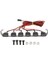 Rc Işık Çubuğu LED Işıkları Kare Tavan Lambası Dıy Far SCX10 1/10 Rc Araba Tırmanma Aracı Için6 Işık (Yurt Dışından) 1