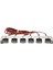 Rc Işık Çubuğu LED Işıkları Kare Tavan Lambası Dıy Far SCX10 1/10 Rc Araba Tırmanma Aracı Için6 Işık (Yurt Dışından) 2