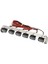 Rc Işık Çubuğu LED Işıkları Kare Tavan Lambası Dıy Far SCX10 1/10 Rc Araba Tırmanma Aracı Için6 Işık (Yurt Dışından) 4