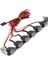 Rc Işık Çubuğu LED Işıkları Kare Tavan Lambası Dıy Far SCX10 1/10 Rc Araba Tırmanma Aracı Için6 Işık (Yurt Dışından) 5
