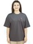 Structura Mortis | Gri Renk | Baskılı Kadın T-shirt | Oversize 2