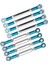 Rc Direksiyon Servo Çekme Çubuğu Metal Bağlantı Kolu Bağlantı Çubuğu Uçları Wpl/mn/feiyublue Için (Yurt Dışından) 2
