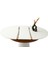 Palermo Naturel Etek Krem Açılır 100X100 Yuvarlak Masa (Açılımış Ölçüsü 130X100) 4