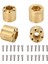 4 Adet Pirinç Tekerlek Hex Hub Adaptörü Rc Araba Paletli Genişletmek Adaptörü Için 1/10 Rc Paletli 1.9 2.2 In Vp Tekerlekler Jantlar 22MM Kalınlığında (Yurt Dışından) 5