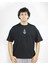 Anchoris | Siyah Renk | Baskılı Erkek T-shirt | Oversize 2