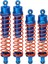 4 Adet Rc Amortisör Süspansiyon Damperleri Alüminyum Alaşımlı Damperler Traxxas Slash 1/10 Rc Kısa Kulvar Kamyon Koyu Mavi (Yurt Dışından) 2