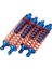 4 Adet Rc Amortisör Süspansiyon Damperleri Alüminyum Alaşımlı Damperler Traxxas Slash 1/10 Rc Kısa Kulvar Kamyon Koyu Mavi (Yurt Dışından) 3