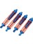 4 Adet Rc Amortisör Süspansiyon Damperleri Alüminyum Alaşımlı Damperler Traxxas Slash 1/10 Rc Kısa Kulvar Kamyon Koyu Mavi (Yurt Dışından) 5