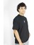Fissuraxis | Siyah Renk | Baskılı Erkek T-shirt | Oversize 3