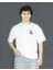 Structura Mortis | Beyaz Renk | Baskılı Erkek T-shirt | Oversize 4