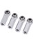 4 Adet Metal Küresel Mafsal Alaşım 1/10 Model Araba Için 7.0 mm Çap M4 Iplik Rc Araba Küresel Mafsal 4 Düz Gümüş (Yurt Dışından) 4