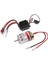 540 Fırçalı Motor Su Geçirmez Paslanmaz Çelik Kasa 3 Yuvası Yüksek Burulma Motoru ve Esc Eksenel SCX10 AXI03007 1/10 Rc Araba 29T (Yurt Dışından) 2