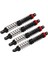 4 Adet Rc Amortisör Evrensel Cnc Işlenmiş Alüminyum Alaşımlı Yüksek Mukavemetli Rc Bahar Damperi 120MM (Yurt Dışından) 5