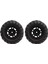 2 Adet 85MM Rc Araba Lastiği 47MM Genişlik 12MM Hex Adaptörü Ka Araba Yedek Lastikler Scy 16101 16102 1/16 Rc Araba (Yurt Dışından) 2