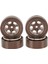 4 Adet 1.3 Inç Jantlar Jant Alüminyum Alaşım 6 Delik Jant Hub Traxxas TRX4M 1/18 Rc Paletli Bronz (Yurt Dışından) 5