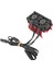 Fırçasız Motor Soğutma Fanı 8.4V 32000RPM Güçlü Isı Dağılımı Fırçasız Motor Çift Soğutma Fanı Kırmızı (Yurt Dışından) 5