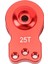Servo Saver 25 T Alüminyum Alaşım Yedek Hafif Evrensel Servo Kol Için 1/10 Rc Araba Kırmızı (Yurt Dışından) 2