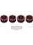 4 Adet 1.9 In Rc Jantlar Alaşım Cnc Işleme 1/10 Rc Beadlock Tekerlek Göbeği Parça Eksenel SCX10 90046 Axı 03007 Mst (Yurt Dışından) 1