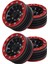 4 Adet 1.9 In Rc Jantlar Alaşım Cnc Işleme 1/10 Rc Beadlock Tekerlek Göbeği Parça Eksenel SCX10 90046 Axı 03007 Mst (Yurt Dışından) 2