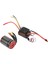 3600KV Fırçasız Motor 60A Esc Combo Yüksek Burulma Su Geçirmez Toz Geçirmez Fırçasız Motor Esc Seti 1/10 1/12 1/16 Rc (Yurt Dışından) 5
