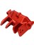 1/10 Rc Aks Muhafazası Üst Rot Kolu Montaj Alüminyum Alaşımlı Rot Bağlantı Destek Braketi Losi Baja Rey Rc Arabalar Kırmızı (Yurt Dışından) 3
