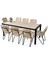 Tuğra Diş Budak Desen Ayaktan Açılır 120X75 Masa (Açılımış Ölçüsü 180X75) 5