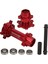 Rc Motosiklet Tekerleği Hex Hub Alüminyum Ön Arka Tekerlek Hex Hub Losı 1/4 Promoto Mx Elektrikli Motosiklet Modifikasyon Yükseltme Kırmızı (Yurt Dışından) 1
