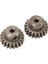 2 Adet Rc Motor Dişli Seti Kurulumu Kolay M0.6 20T Çelik Pinyon Motor Dişliler 1/12 1/16 Uzaktan Kumanda Araba (Yurt Dışından) 2