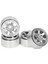 4 Adet 1.9 Inç Rc Beadlock Tekerlek Göbekleri Alüminyum Alaşımlı Cnc Rc Tekerlek Jantları Hub Değiştirme Eksenel SCX10 Için Hsp Gümüş (Yurt Dışından) 3