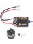 Rc Araba Şanzıman Motor Montajı 540 Fırçalı Motor 1/3 Redüksiyon Planet Dişli Kutusu 15T Dişli 1/10 Rc Paletli Araba 80T (Yurt Dışından) 1