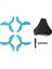 2 Pairs Fpv Drone Pervaneler ile Saklama Kutusu Hafif 3 Bıçakları Rc Drone Pervaneler Için Avata 2 3032 S Fpv Drone Mavi (Yurt Dışından) 1