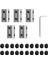 5 Adet Şaft Bağlantı Seti 5‑8mm Motor Bağlantı Parçası 22MM Uzunluk 14MM Çap Bağlantı Konnektörü (Yurt Dışından) 1
