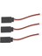 10 Adet 3 Pin Servo Uzatma Kablosu Erkek Dişi Konnektör Servo Dönüşüm Kurşun Tel Rc Model Araba Için (Yurt Dışından) 3