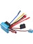 60A Fırçasız Esc 1/10 Rc Model Araba Tekne Için Su Geçirmez 2 - 3s Lipo Bec 5.8 V / 3A Erkek T Güç Konektörü Hız Kontrol Cihazı (Yurt Dışından) 3